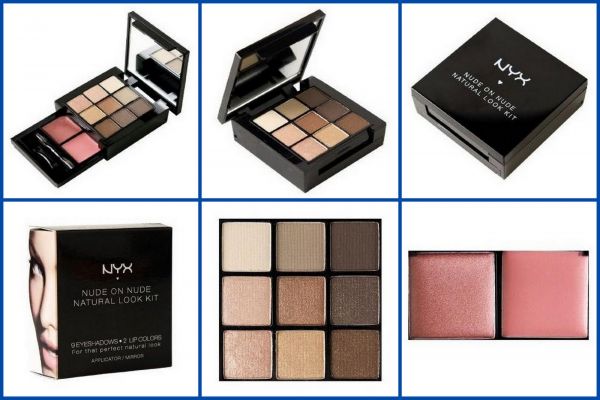 NYX Nude on Nude Natural Look Kit
